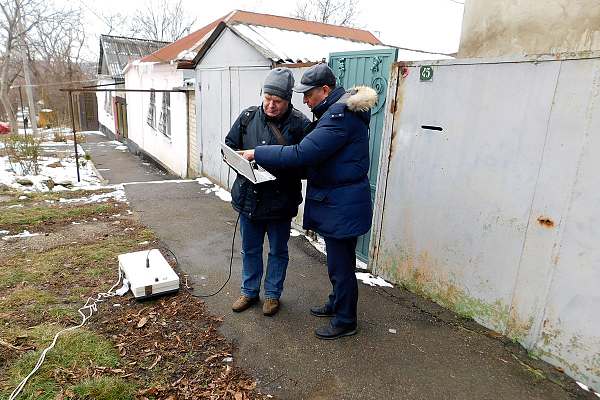 Испытание георадара «Зонд – 12e» в Ставрополе